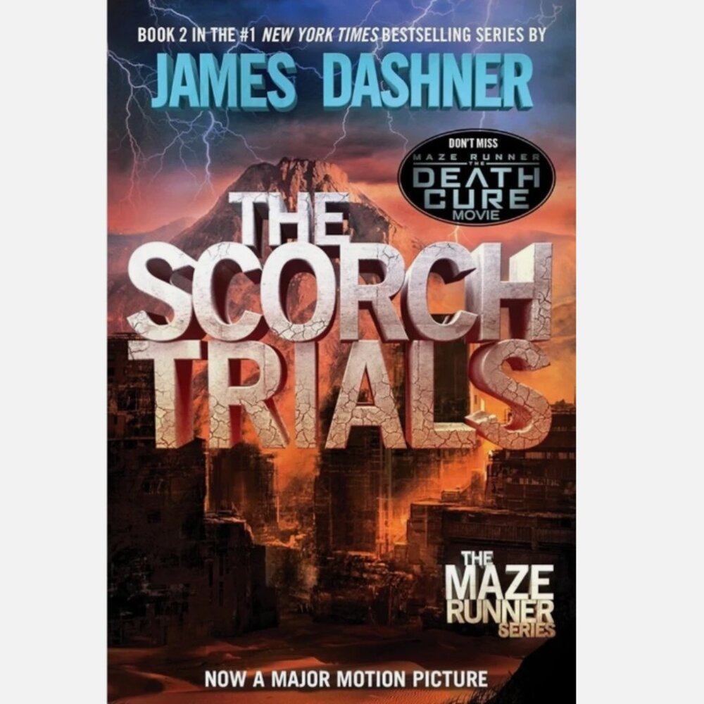 5/$15 YA Book Scorch Trials Maze Runner Series 2 Dashner Fantasy Dystopian Teen